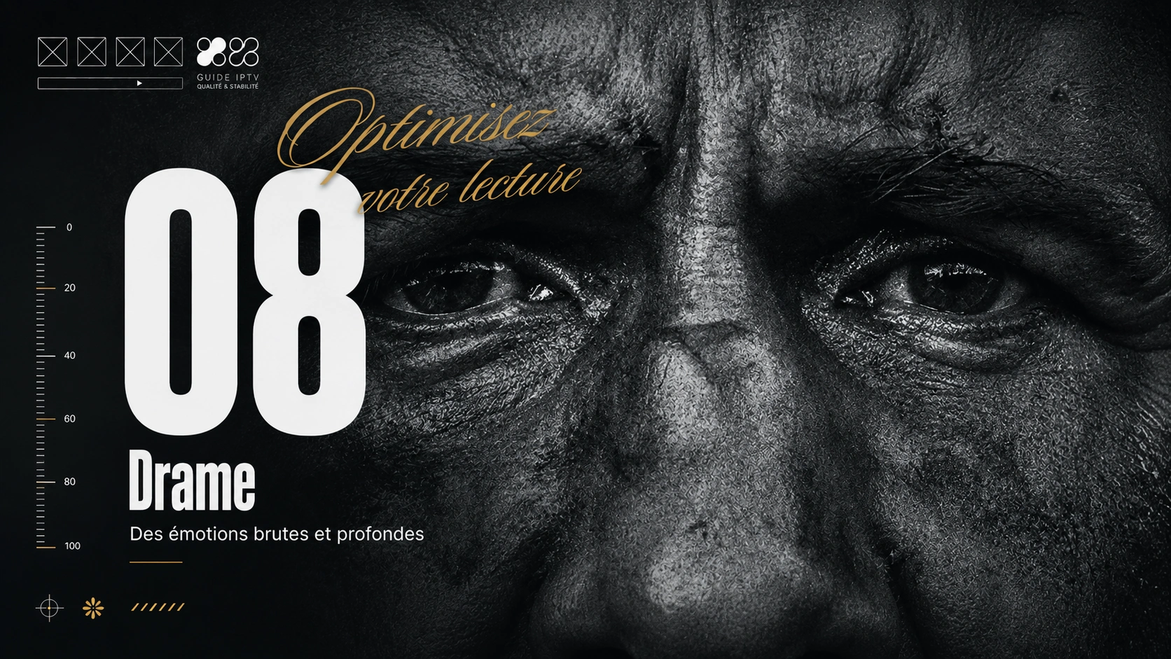 Visuel de série dramatique disponible avec une expérience French IPTV premium.